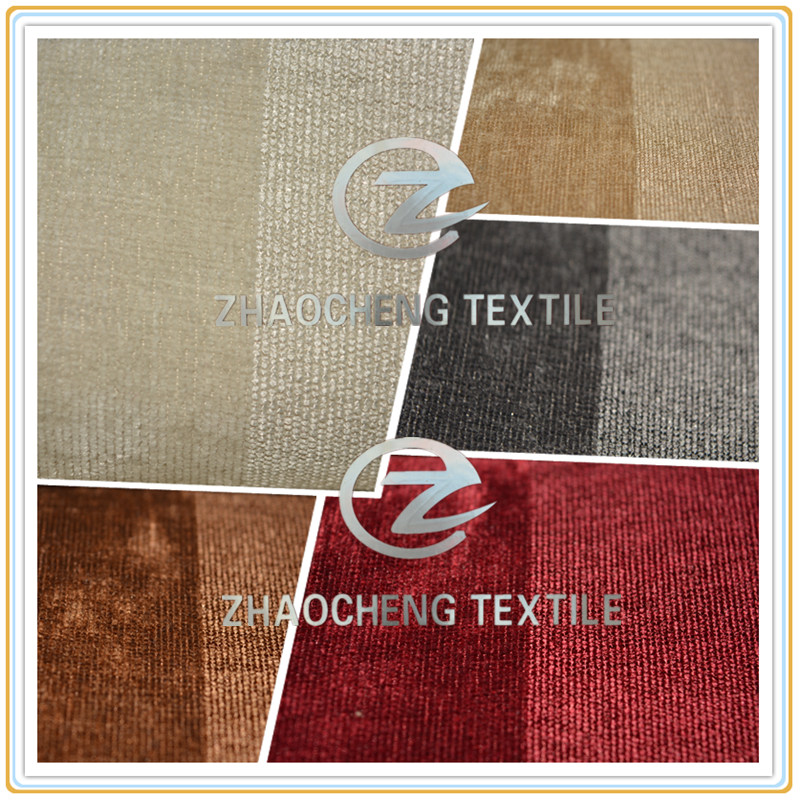 28W Two Style N/P Bonded Corduroy Fabric for Sofa Use