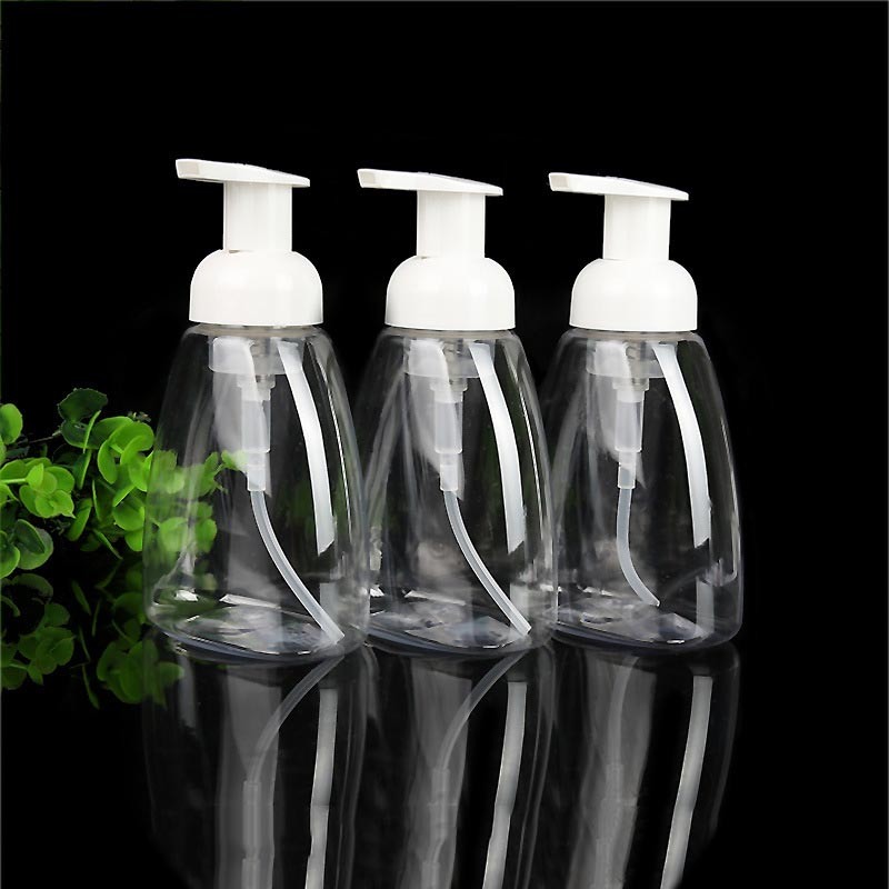 250ml Pet Squeeze Plastic Bottle for Cosmetic Packaging with Foam Pump (FB02)