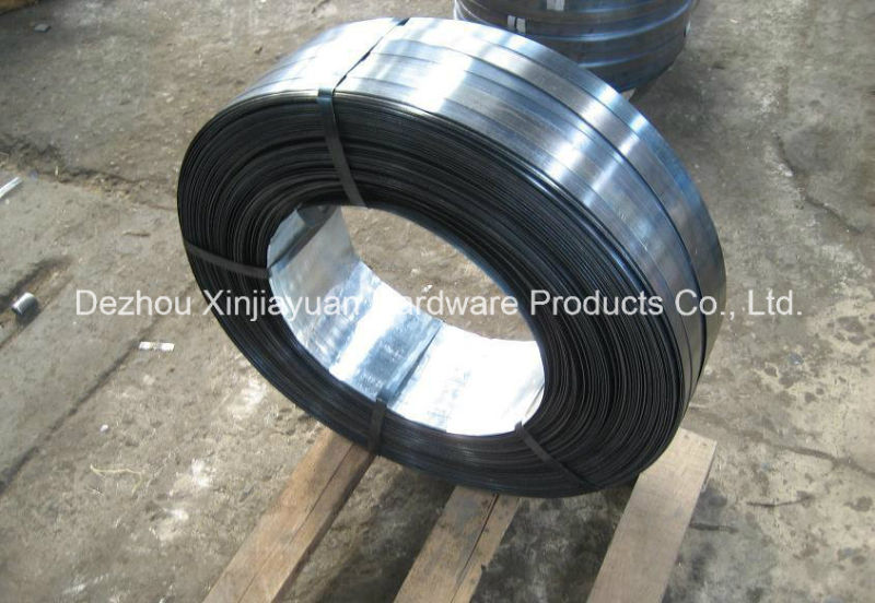 12.7mm Regular Duty Black Steel Strapping with Export Standard