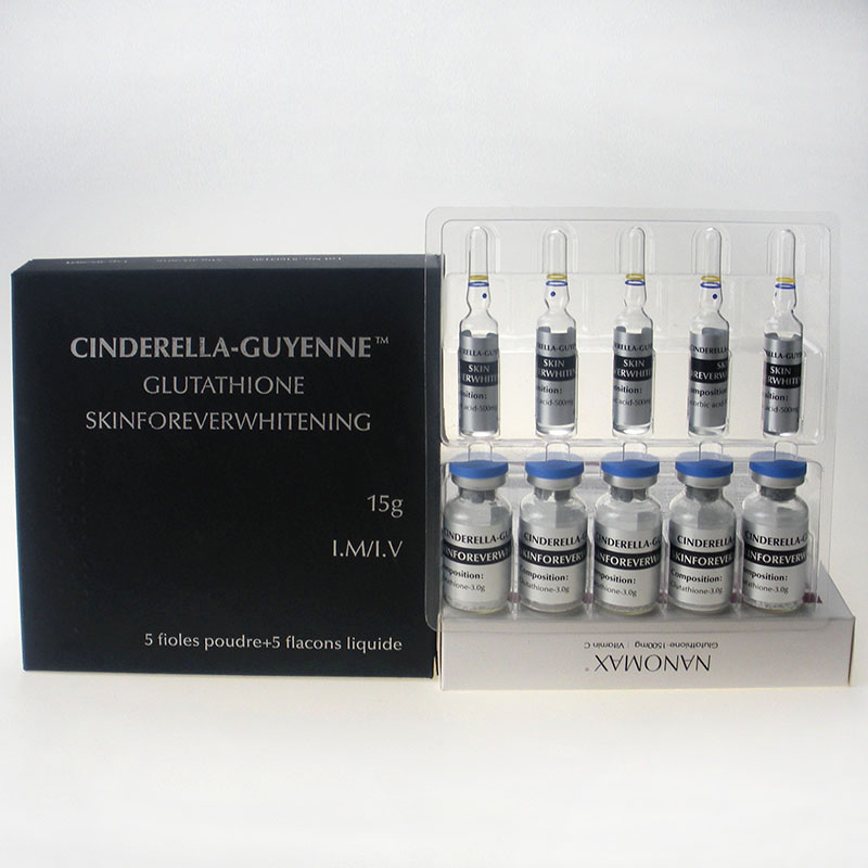 1500mg 3000mg Cosmetics Reduced Glutathione Injection for Skincare