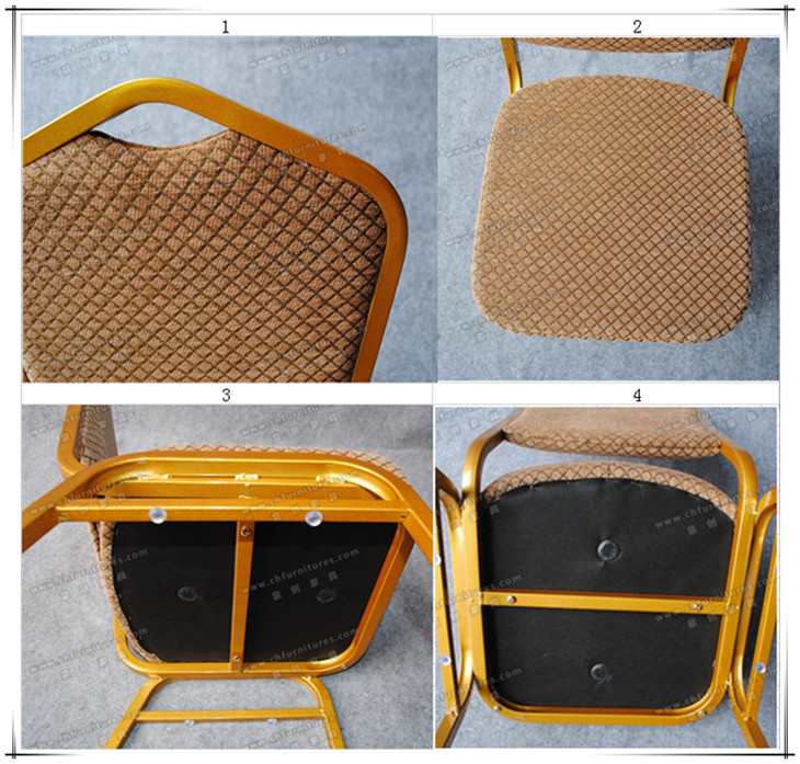 Classic Steel Restaurant Hotel Chair (YC-ZG32)