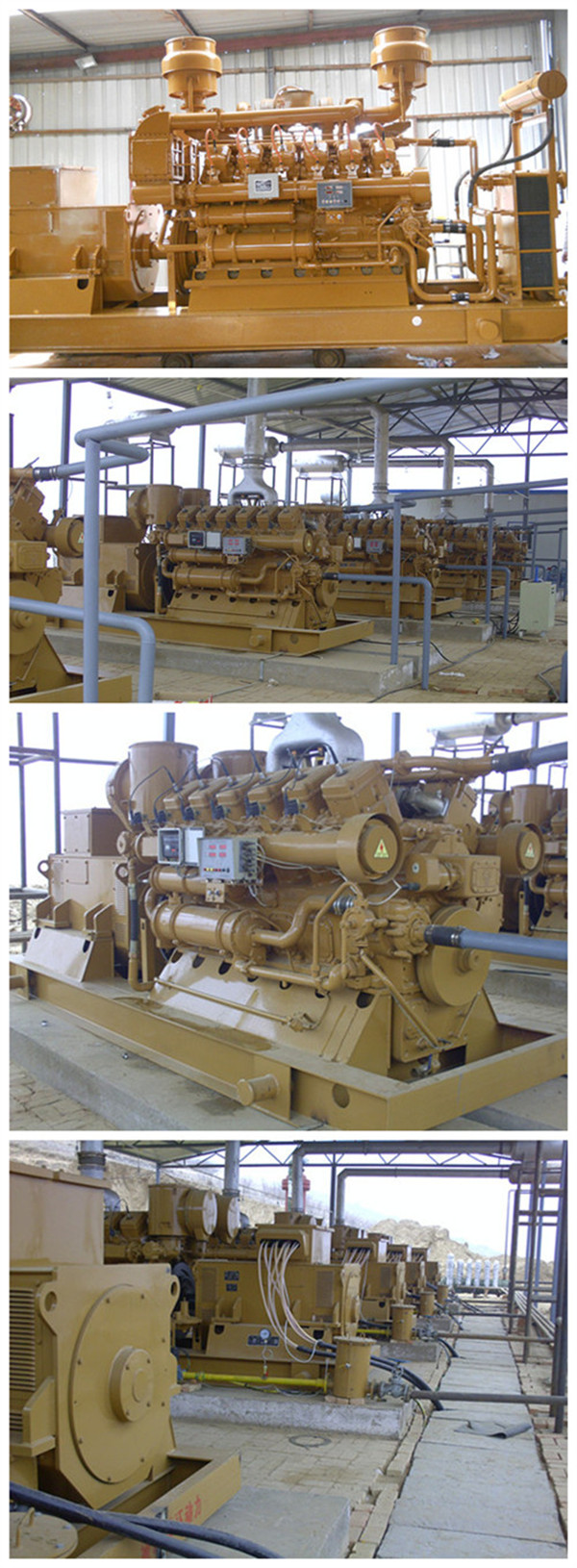 Ce ISO Approved Natural Gas Generator with Gas Engine and Alternator (10kw- 500kw) Price