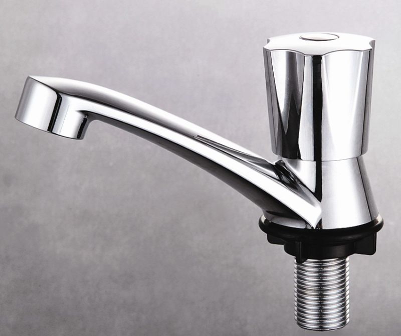 Chrome Plated Plastic ABS Tap for Bathroom Sinks