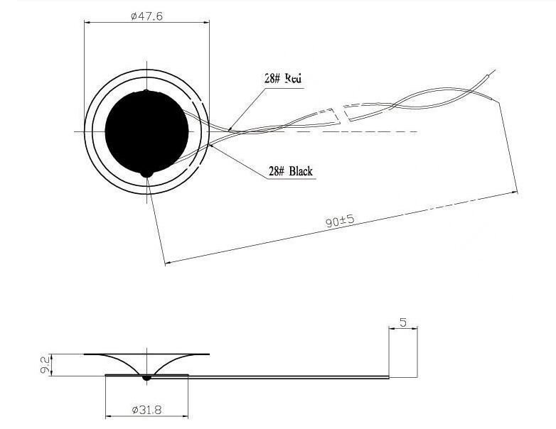 Cheaper 35mm with PVC Piezo Buzzer