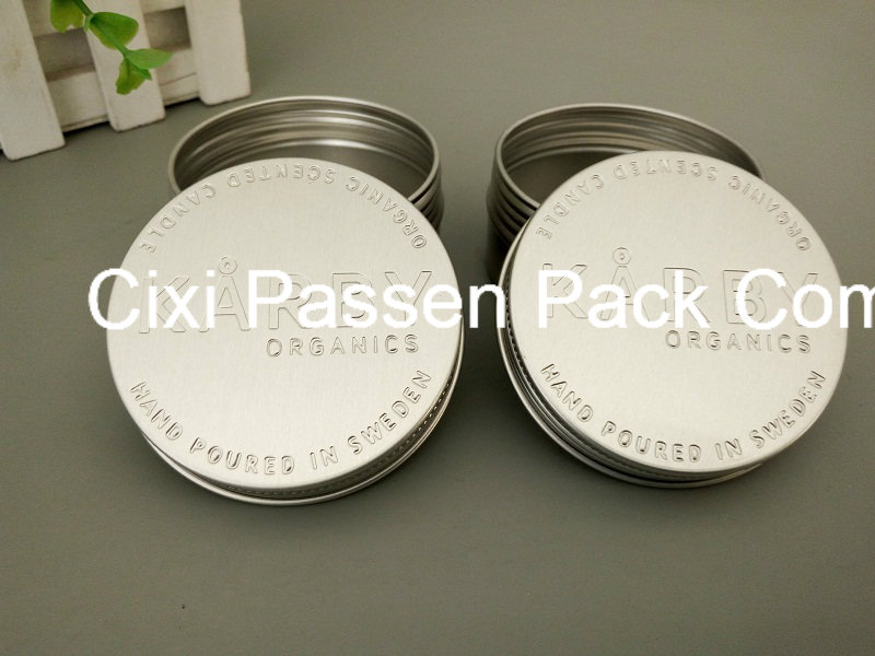 60g Silver Aluminum Jar with Window Lid for Food Packaging (PPC-ATC-60)