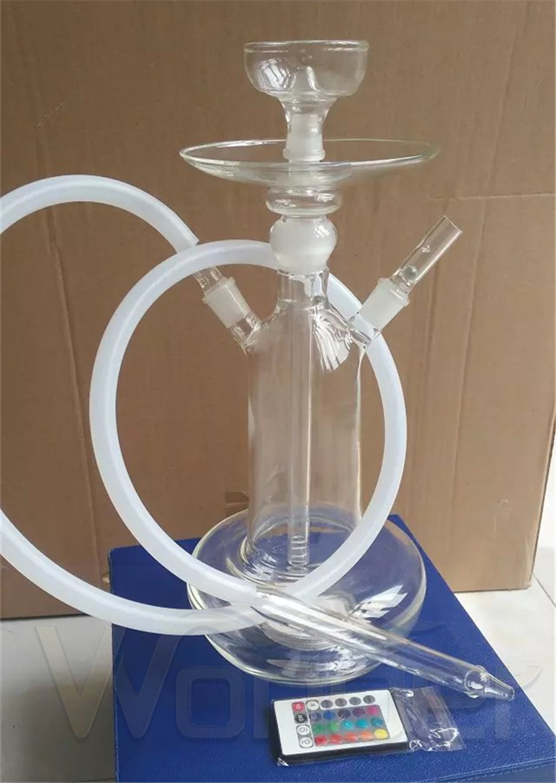 Glass Hookah with LED Light and OEM Service