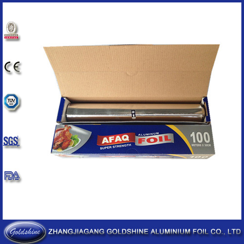 SGS Quality Husehold Roll of Aluminum Foil