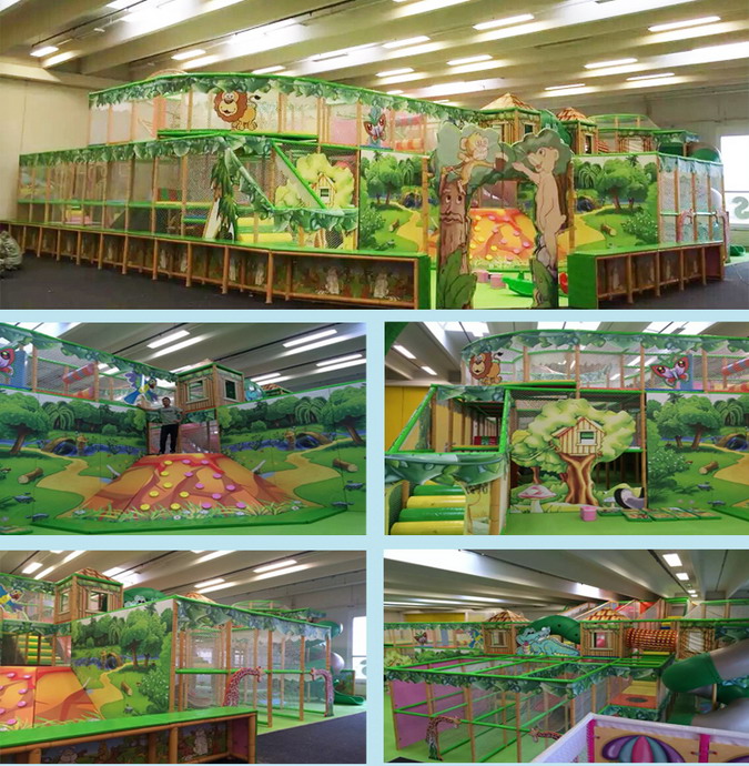 New Attractive Ocean Theme Children Commercial Indoor Playground