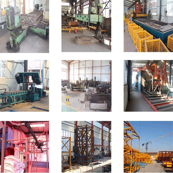 China Construction Machine Manufacturer Top Kits Tower Crane