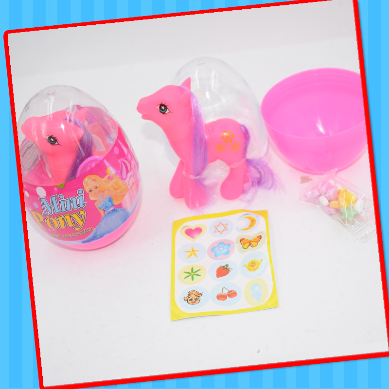Surprise Egg Container Toy with Candy