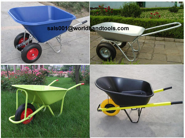 Austrialian Model Alumium Handle Wheelbarrow with Metal Bucket