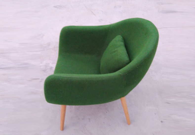 Modern Fruniture Home Design Sofa Chair with Wood Leg