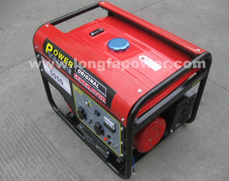 6kw 100% Copper Electric Start Gasoline Generator (AD5000-D)