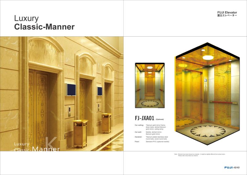 FUJI Luxury Passenger Elevator Lift Price