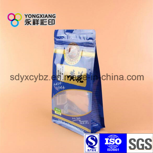 Standing Snack Food Plastic Bag with Zipper