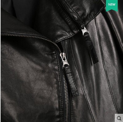 Short Genuine Leather Jacket for Women