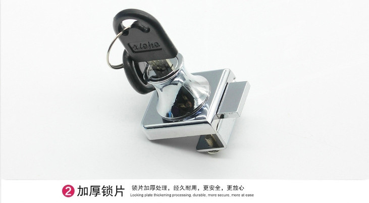 Glass Door Lock, Window Lock, Furniture Lock, Drawer Lock Al-556