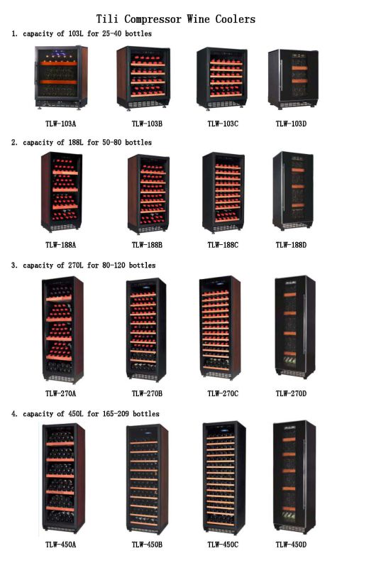 Ce/GS Approved 103L Compressor Wine Cooler