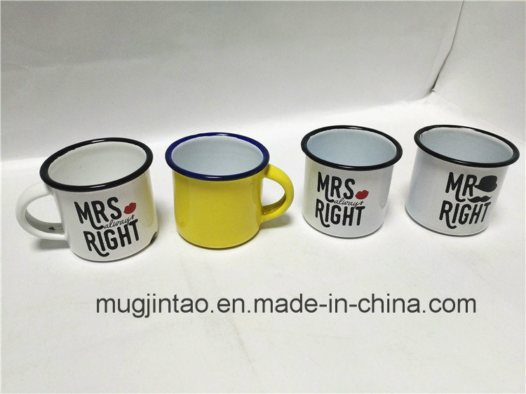 Hot Sale Enamel Metal Mug for Daily Life