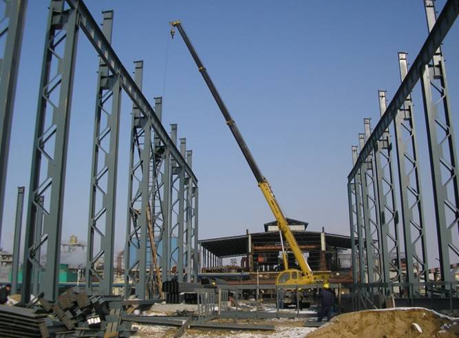 Steel Structure Machine Storage Warehouse (KXD-SSW1026)