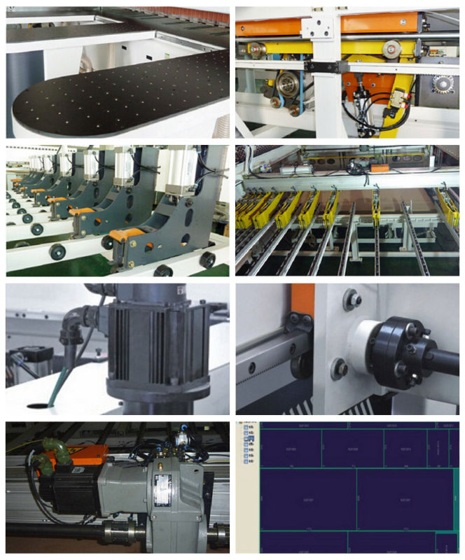 Woodworking Machinery High Quality Automatic Cpmouter Beam Saw