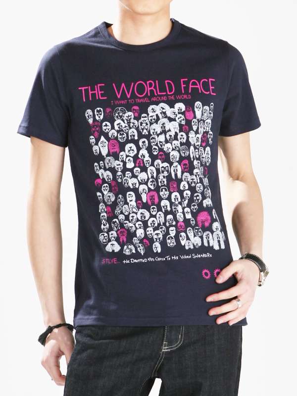 Design Your Own Logo Cotton Fashion Wholesale Custom Men T Shirt