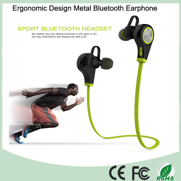 Ergonomic Metal Design V4.1 Sport Bluetooth Headset Wireless Headphone (BT-128Q)