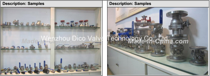 NPT Thread 3PC Motor Ball Valve (Q961F)