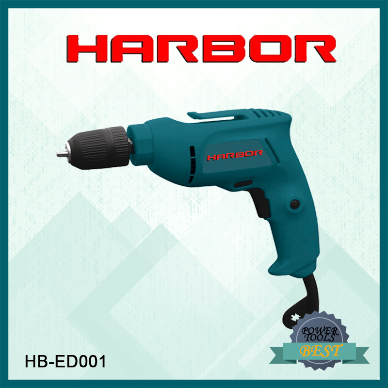 Hb-ED001 Harbor 2016 Hot Selling Power Drill Electric Straight Electric Drill