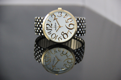 Quartz Promotional Lady Wrist Watch with Big Face