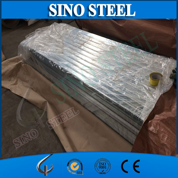 Z80 0.17mm Thickness Corrugated Galvanized Roofing Steel Sheet