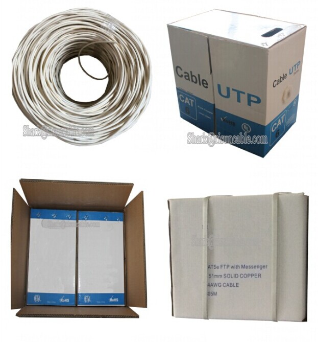 Best Quality LAN Cable Cat5e with Solid Cu, CCA, CCS