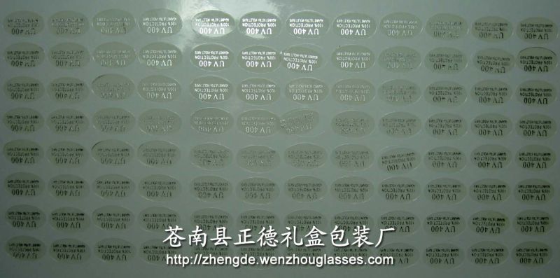 Self Adhesive Label Sticker