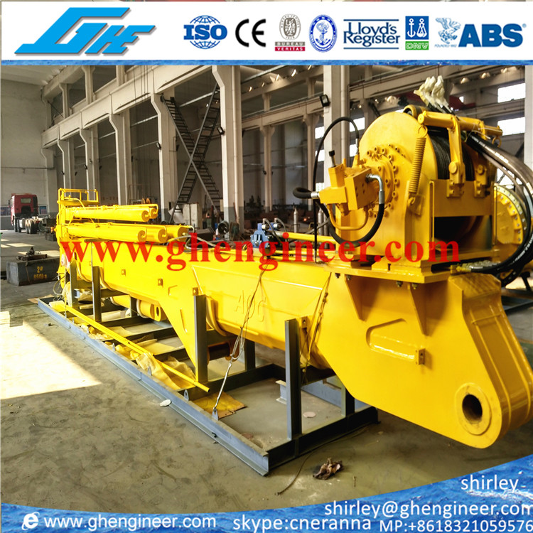 0.85t@31m Telescopic Boom Marine Offshore Crane