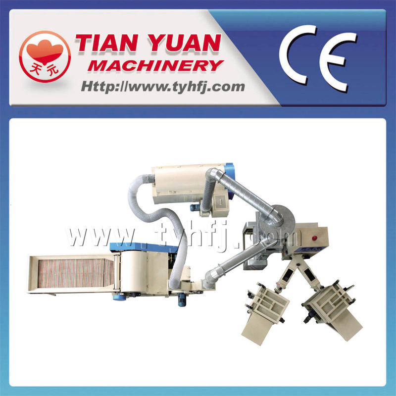 Nonwoven Fiber Opened Filling Pillow Machine