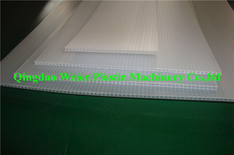 2300mm PE/PP Hollow Sheet Line with Korea Technology