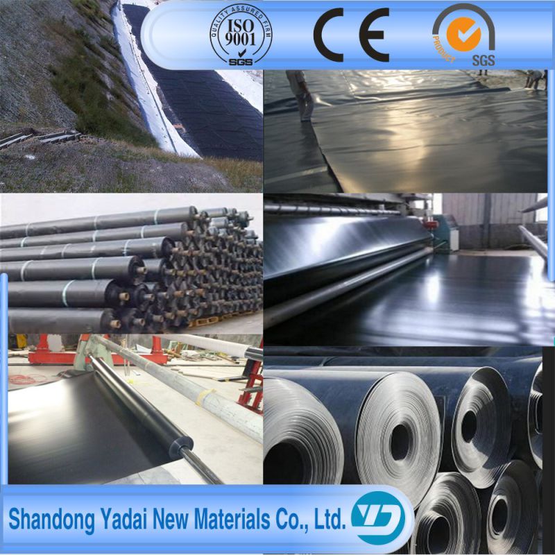 Black, White HDPE Geomembrane, Waterproof Geomembrane Liner