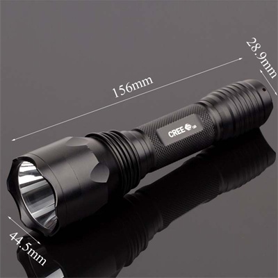 5 Modes LED Flashlight with Ce, RoHS, MSDS, ISO, SGS