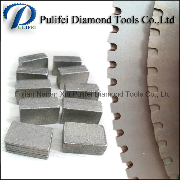 Made in China Pulifei Marble Diamond Segment for Marble Granite Stones