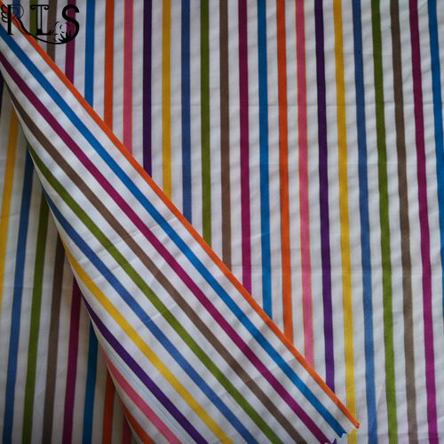 Cotton Poplin Woven Yarn Dyed Fabric for Garments Shirts/Dress Rls60-15po