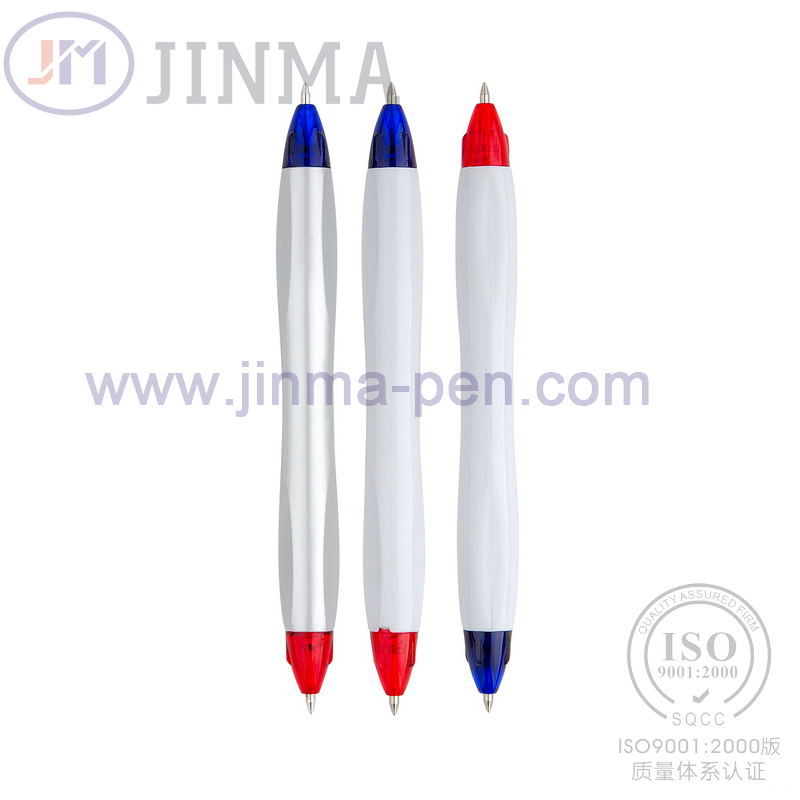 The Promotion Gifts Plastic Two Ends   Ball Pen Jm-1014