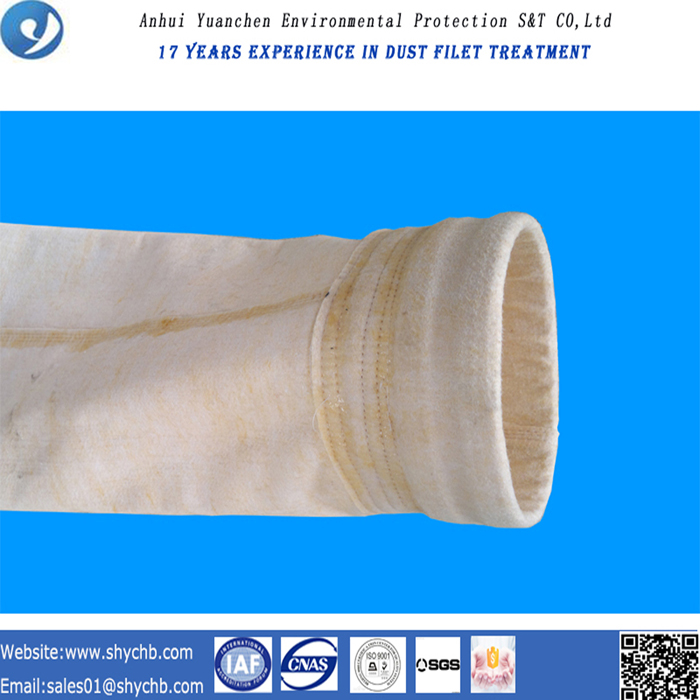 Good Quality Needle Felt PPS and P84 Composition Bag Filter for Cement Plant