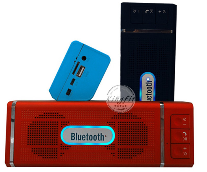 New! 2014 High Quality Stereo Sound Portable Wireless Bluetooth Speaker