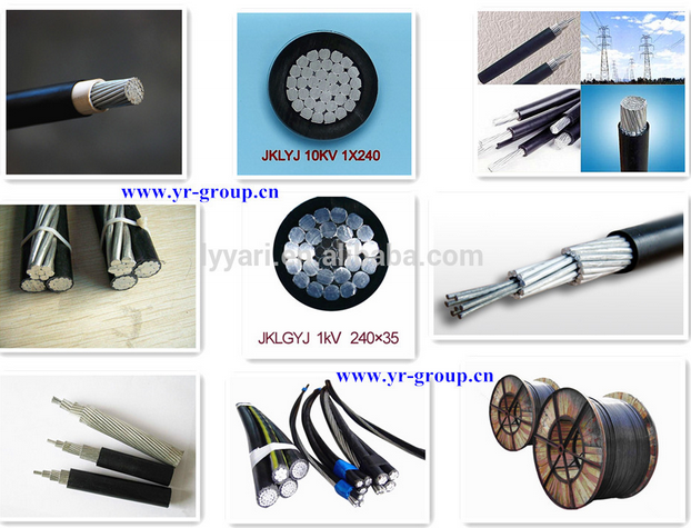 LV XLPE Insulated ABC Cable Aluminum Core Overhead Line Cable