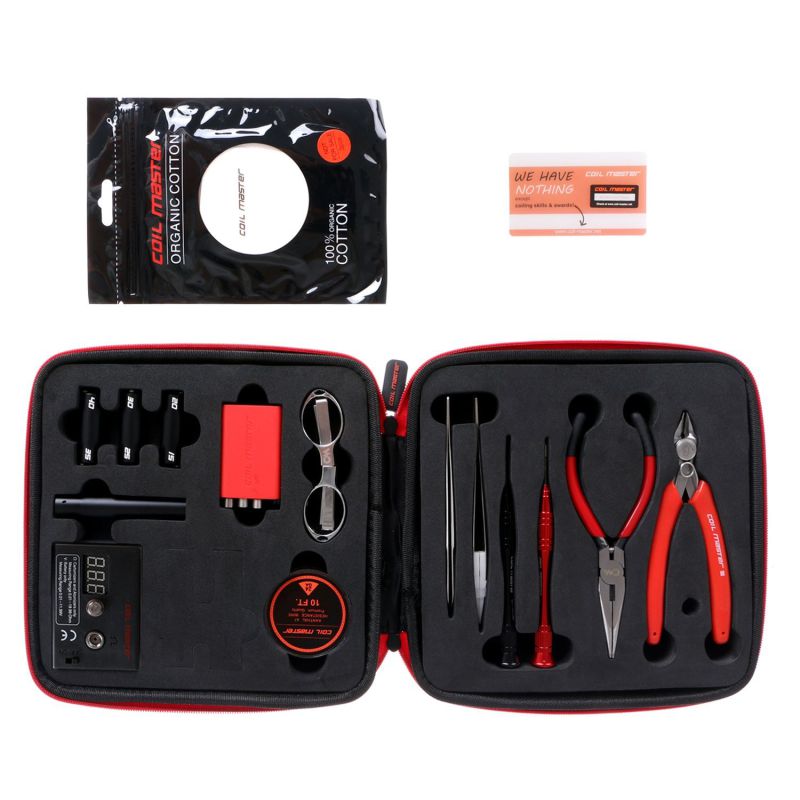 100% Authentic Coil Master DIY Kit V2/Vape Tool Kit/Coil Master Tool Kit