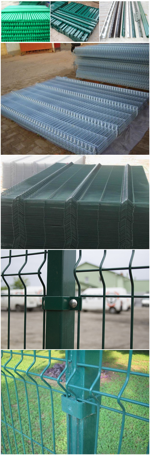 Made in China PVC Coated Welded Wire Fence Panels