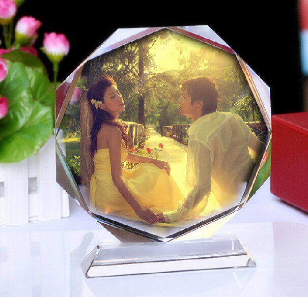 Beautiful Crystal Photo Frame for Wedding Gifts and Souvenirs