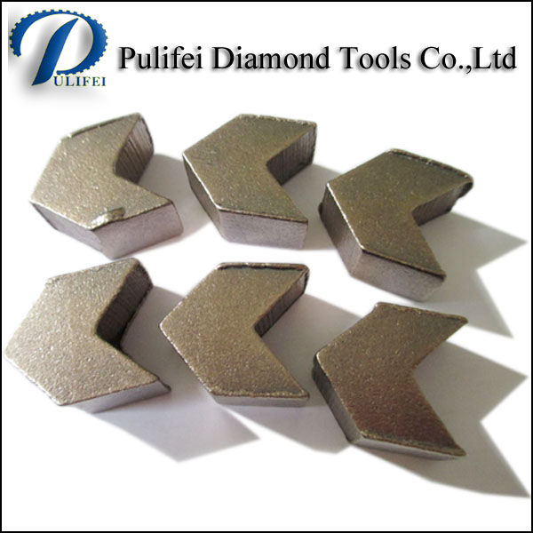 Diamond Concrete Floor Grinding Segment for Trapezoid Metal Pad