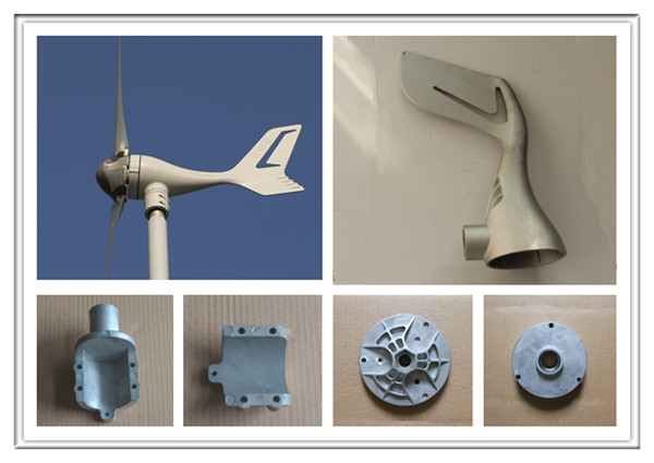 Aluminum Die Casting Motor Cover for Wind Power Generator