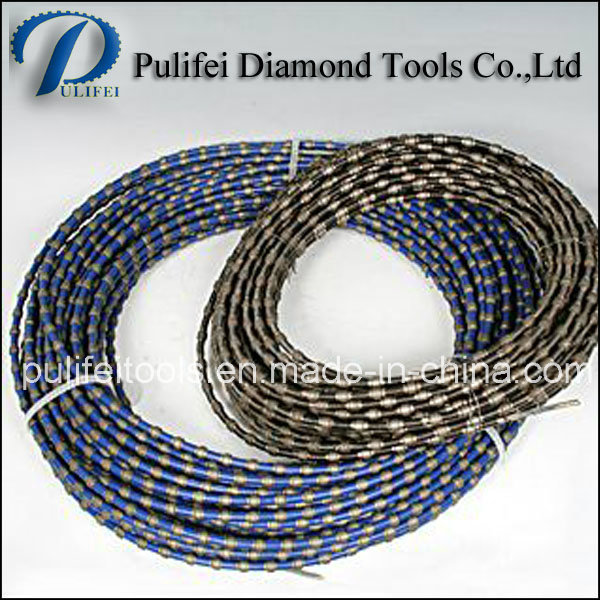 Diamond Cutting Normal and Hard Reinforced Concrete Wire Saw